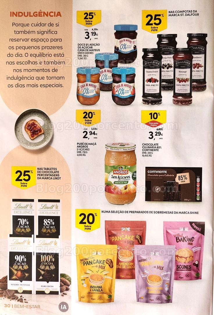 Antevisão Folheto CONTINENTE Bem-Estar Promoções de 20 outubro a 1 novembro